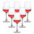 爱舒贝红酒杯套装家用醒酒器欧式大号玻璃6只装葡萄酒杯架高脚杯酒具4个S(传世款340ml(2个))第4张高清大图