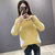 女式时尚针织毛衣9573(9573黄色 均码)第4张高清大图
