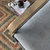 MOANRO北欧单人沙发椅小户型实木扶手椅布艺休闲躺椅ins懒人椅(橡木布艺 深灰色 76x95x86)第5张高清大图
