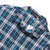卡拉卡蒙男装长袖衬衫格子 欧版休闲衬衫 kalakamo-3101-3102- 3103(深蓝色 XXL)第5张高清大图