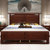 实木床 1.5m单人床 1.8米双人床 现代中式婚床 轻奢禅意主卧室木质大床 1.8M单床(1.8米床+床头柜*1)第2张高清大图