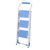 好事达折叠梯子简约现代家用梯时尚人字梯2724(三层2765白蓝)第3张高清大图