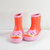 儿童雨鞋男女童雨靴中筒卡通天然橡胶防水鞋疯狂动物城幼儿园防滑幼儿雨鞋套鞋(橘红色 31码 内长20.6cm)第3张高清大图