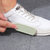 北欧简约风素色塑料鞋刷 日用百货绿色刷洗鞋好帮手软毛鞋刷子(约17*3.6cm 粉色)第2张高清大图