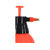 苏识 高压新款1L 洒水壶气压式喷雾器消毒压力浇水壶手持喷水壶（计价单位：个）橘红色(橘黄色 默认)第4张高清大图