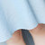 VEGININA  修身显瘦中长款透气短袖收腰连衣裙女 2929(天蓝色 XL)第5张高清大图