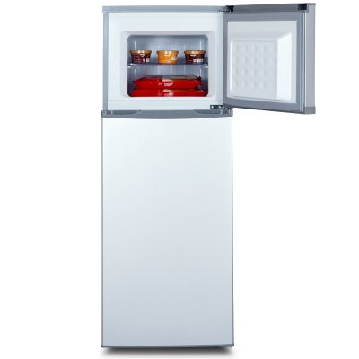 奥马（Homa）BCD-151BRJ 151升 傲银时尚面板 一级能效 双门冰箱