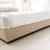 兰瑞蒂 皮床双人床1.8米 现代简约软床 皮艺床小户型皮床储物床(头层牛皮+普通架子床 1.8*2)第5张高清大图