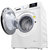 TCL 8公斤 全自动 变频电机 洗烘一体 超大液晶屏 滚筒洗衣机 （芭蕾白）XQG80-R300BD(芭蕾白 8公斤)第4张高清大图
