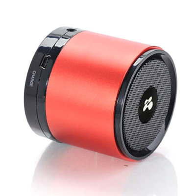 佐伴（ZOOB）ZB-BP08R 2.1声道蓝牙无线音箱（红色）【真快乐自营 品质保障】悬浮低音谐振系统设计，完美音质表现。