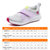 Adidas/阿迪达斯新款一度灰航空粉中大童运动鞋轻薄款CP9432(11K/29码/参考脚长175mm 灰色)第5张高清大图