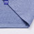 Romon/罗蒙短袖T恤男士夏季时尚翻领纯色POLO衫(粉红 180/54)第5张高清大图