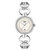 天梭(TISSOT)瑞士手表 2018新款 新弗拉明戈系列石英时尚优雅钢带女表T094.210.33.116.01(白盘钢带)第4张高清大图