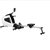 美国johnson乔山OXFORD5 家用磁控风阻划船机 划船器 乔山家用划船器 健身器材(白色 划船器)第5张高清大图