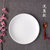 牛排盘子陶瓷圆形西餐盘子纯白菜盘家用碟子浅盘平盘菜碟西式餐具(11英寸浅盘(直径约27.5cm))第5张高清大图