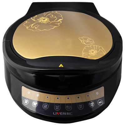 【畅销单品 经济实惠】利仁（Liven）悬浮式电饼铛LR-280B高效的加热系统，智能控温装置