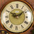汉时欧式客厅创意布谷鸟挂钟田园艺术时钟个性装饰报时摆钟HP33(棕色（罗马表盘）)第3张高清大图