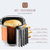 美的(Midea) 面包机 MM-ESC1510 早餐烤和面多功能自动家用双撒料智能双撒果料酵母(〖咖啡棕〗 默认版本)第2张高清大图