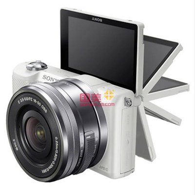 索尼（SONY）ILCE-5100L/a5100 微单数码相机([16-50mm套机](黑色 A5100官方标配)(白色（请修改） 官方标配)