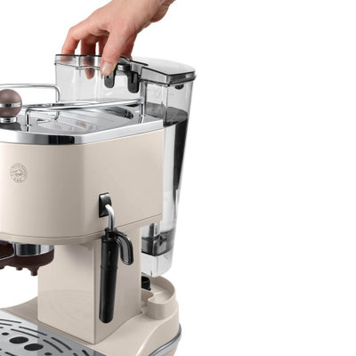 德龙(Delonghi)ECO310泵压意式特浓咖啡机(白色)