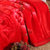 布璐 冬季加厚双层拉舍尔毛毯 11斤加大双人盖毯 婚庆毯子2.2X2.4米(1158大红)第3张高清大图