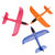 儿童玩具飞机泡沫女手抛回旋户外滑翔机宝宝大号3-6岁男孩子耐摔(颜色随机)第5张高清大图