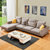 左右布艺沙发 现代简约客厅小户型沙发转角可拆洗家具整装组合 DZY5003(YP3297-5 转二件反向+休单)第2张高清大图