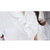 VEGININA 韩版荷叶花边修身正装OL衬衫女短袖 9489(白色 XL)第5张高清大图