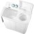 海尔（Haier） 洗衣机9公斤大容量家用半自动洗衣机双缸双桶XPB90-197BS 白色第3张高清大图