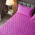 囡囡家纺  床垫软垫家用被褥子加厚垫双人1.8m床垫子宿舍单人(紫色 透气款（WLN床垫）)第7张高清大图