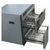 预售延迟发货西门子（SIEMENS）HS363500W 嵌入式碗柜家用 不锈钢碗柜第4张高清大图