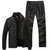 耐克NIKE男士运动套装秋冬保暖加绒运动服(黑色红勾 3XL)第5张高清大图
