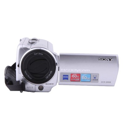 索尼（SONY） DCR-SR68E 数码摄像机（银色）