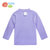 贝贝怡婴儿冬季纯棉保暖上衣男女宝宝高领长袖T恤 154S097(浅紫 100cm)第2张高清大图