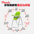 pouch儿童餐椅多功能便携可折叠婴儿餐椅宝宝餐椅儿童吃饭餐桌椅K06(苹果绿)第5张高清大图