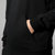 Adidas阿迪达斯卫衣男装2019春新款跑步休闲连帽运动套头衫DX0053(黑色)第5张高清大图
