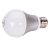 佛山照明 LED球泡5W超炫银 E27 暖白光 2支装第2张高清大图