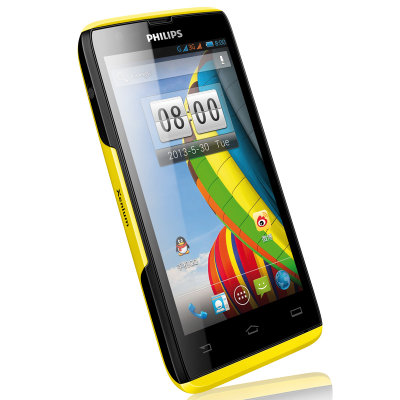 飞利浦（PHILIPS）W6500 3G手机（柠檬黄） 联通版