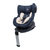 日本进口MC慕希汽车宝宝婴儿儿童座椅0-4岁isofix接口侧翼防护(爵士蓝)第2张高清大图