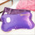 米尼miny 电热水袋暖手宝暖水袋电暖宝暖手宝电暖袋防爆充电双插手(紫色)第3张高清大图