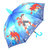 防水套儿童雨伞男女孩卡通雨伞宝宝小孩幼儿园小学生遮阳伞直柄伞(中款 朵朵粉 默认)第5张高清大图
