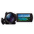 索尼（Sony）FDR-AX100E 4K高清数码手持摄像机(AX100E黑色 索尼AX100E官方标配)(官方标配)第5张高清大图
