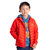 探拓(tectop)儿童棉衣冬装棉服夹克保暖外套6719(橙色 150)第2张高清大图