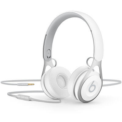 Beats EP 头戴式耳机 手机耳机 游戏耳机 含线控麦克风(白色)