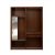 御品工匠 乌金木色 中式实木家具 大衣柜 滑动门衣柜 K0216第4张高清大图