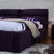 兰瑞蒂 布艺床 布床 小户型双人床 全拆洗婚床(玫瑰紫 1.5*1.9)第4张高清大图