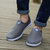 Enzun恩尊 2014年H-3新款 网眼鞋男夏季网眼鞋透气鞋轻质懒人鞋(灰色 43)第2张高清大图