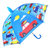 防水套儿童雨伞男女孩卡通雨伞宝宝小孩幼儿园小学生遮阳伞直柄伞(大款 海洋 默认)第3张高清大图