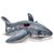 INTEX 57525 充气坐骑儿童游泳圈浮圈  大白鲨坐骑水上坐骑(本款+电泵+修补套装)第3张高清大图