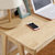 夏树 北欧实木电脑桌SZ001M(国内版1.2米木蜡油原木色 单桌)第3张高清大图